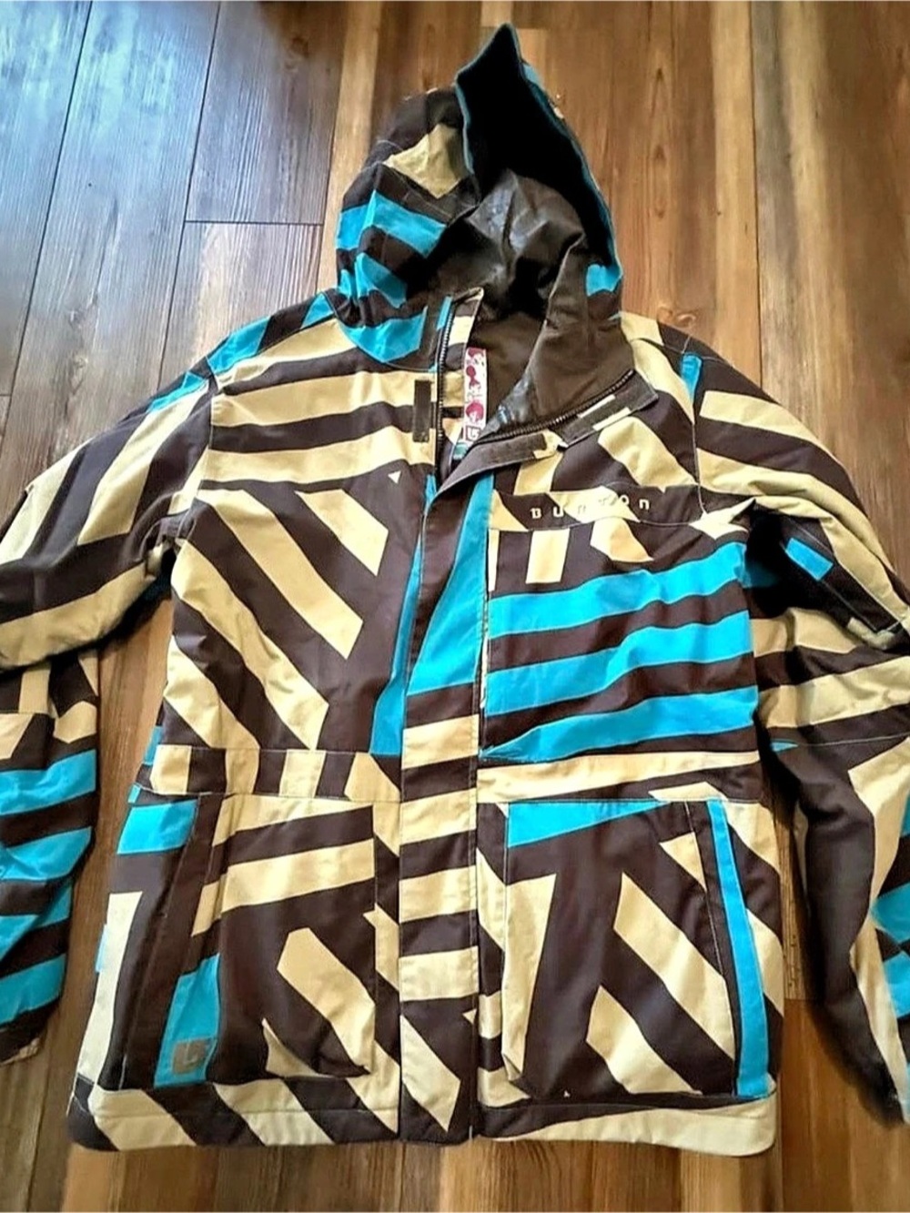 Burton Geometric DryRide Snowboard Jacket women’s Small